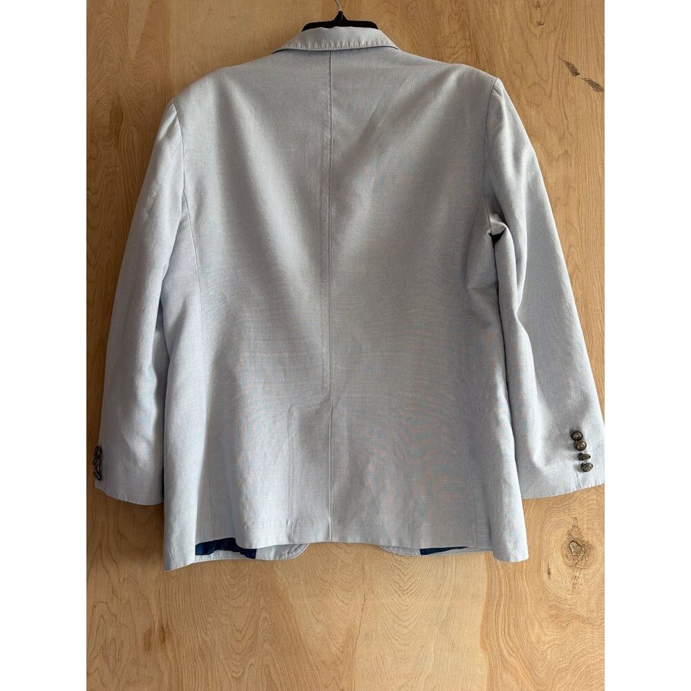 Philipp Plein Homme Men’s Limited Edition Light Blue Skull Lined Blazer - Picture 2 of 16